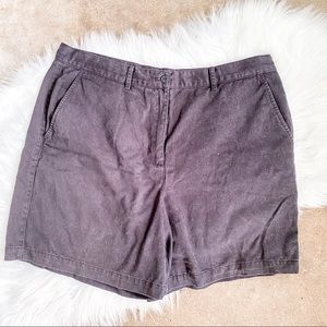 Lauren Ralph Lauren Black Khaki Shorts